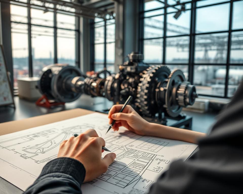 Technisch tekenaar voor machineontwerp
